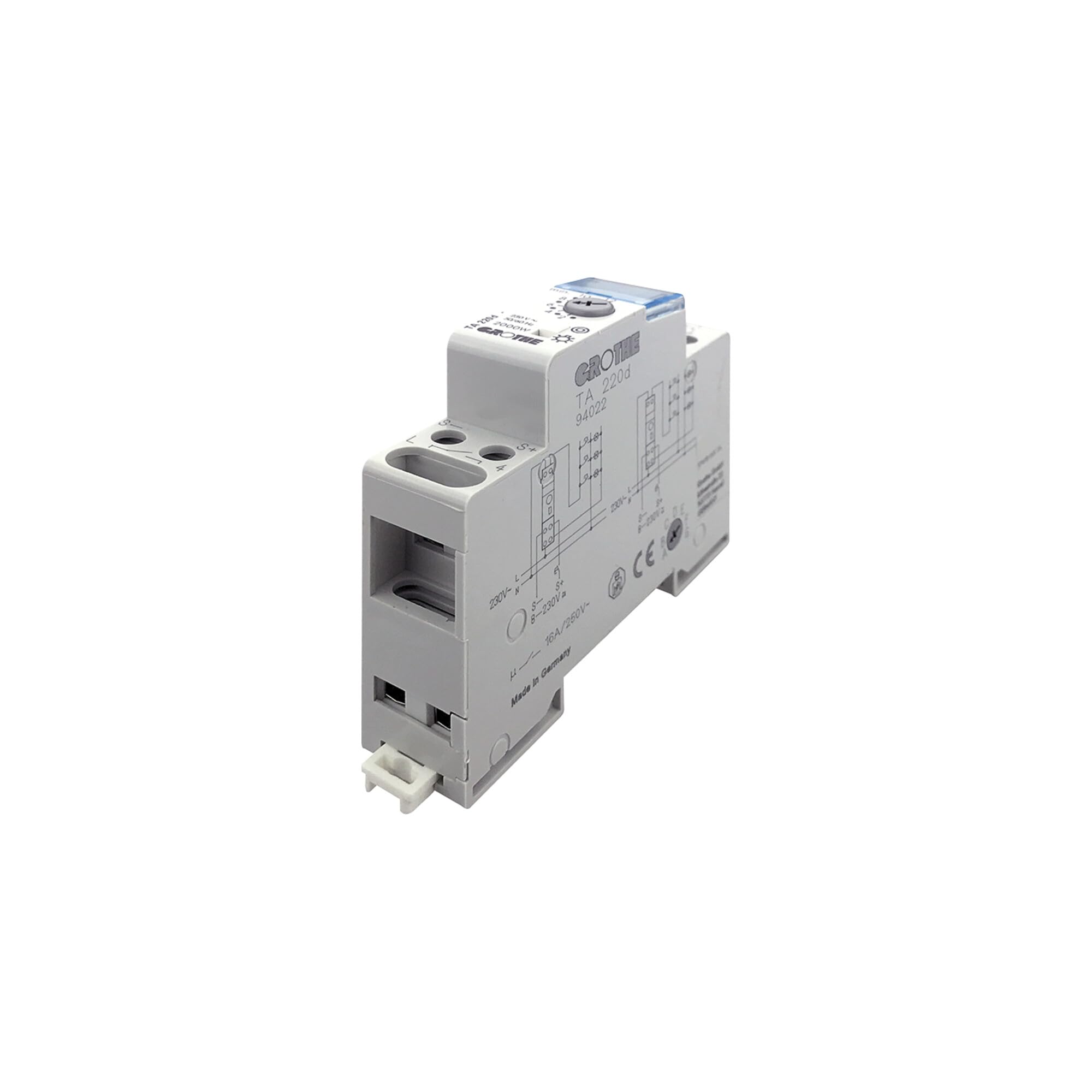 Grothe 1463112 - Scale di luce-time 24 / 230v, 3/4 conduttori, guidati ta 220 d