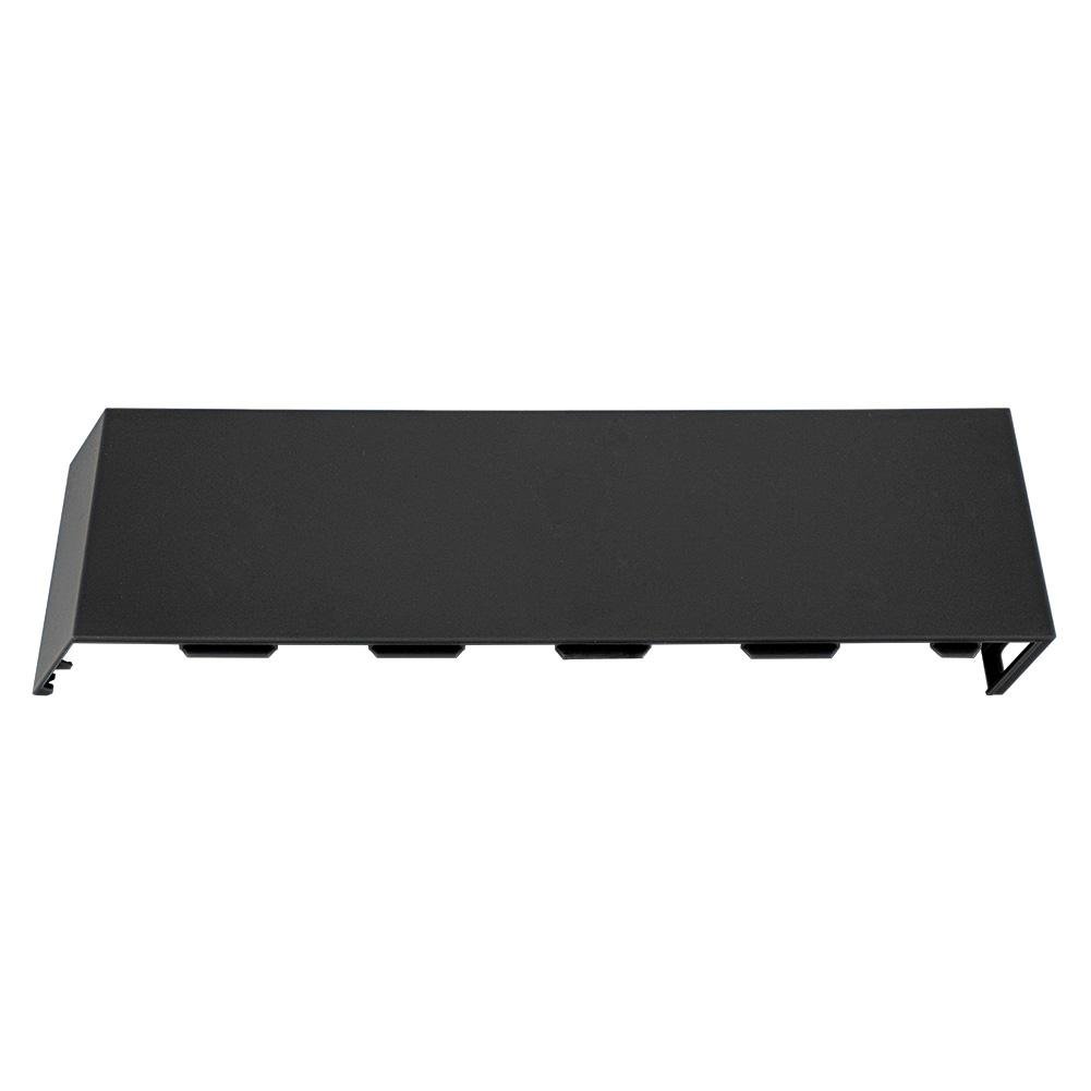Zerone Coque de Protection Pilote pour Dur HDD Remplacement de la façade de boîtier Avant Anti-Rayures Console pour 4 (Noir)