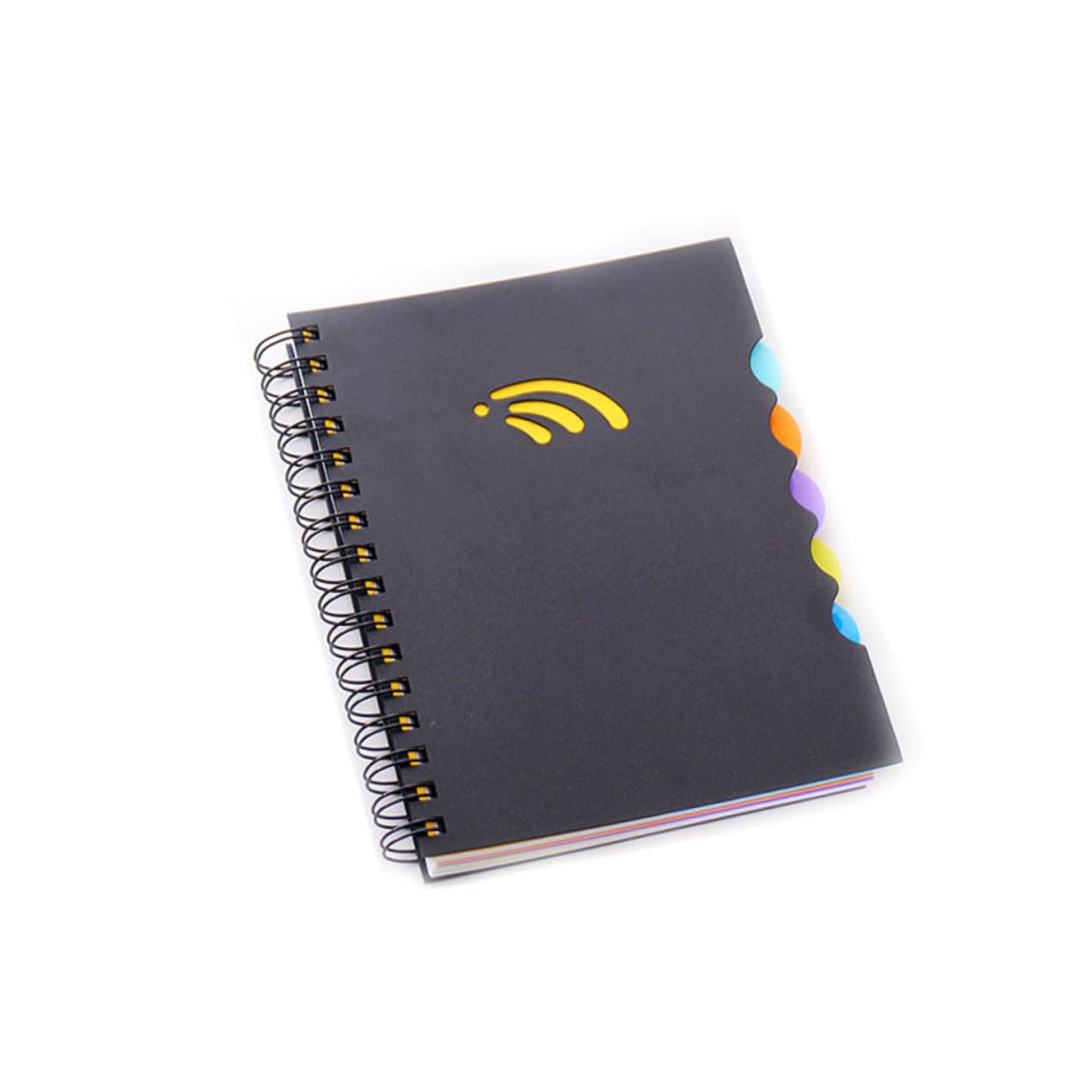 2 Pezzi Blocco Note con Spirale Laterale Colorata Taccuino PP per Appunti e Diario Pagine Spesse Rigate per Scrittura Lavoro e Studio Taccuino Creativo Comfort per Famiglie e