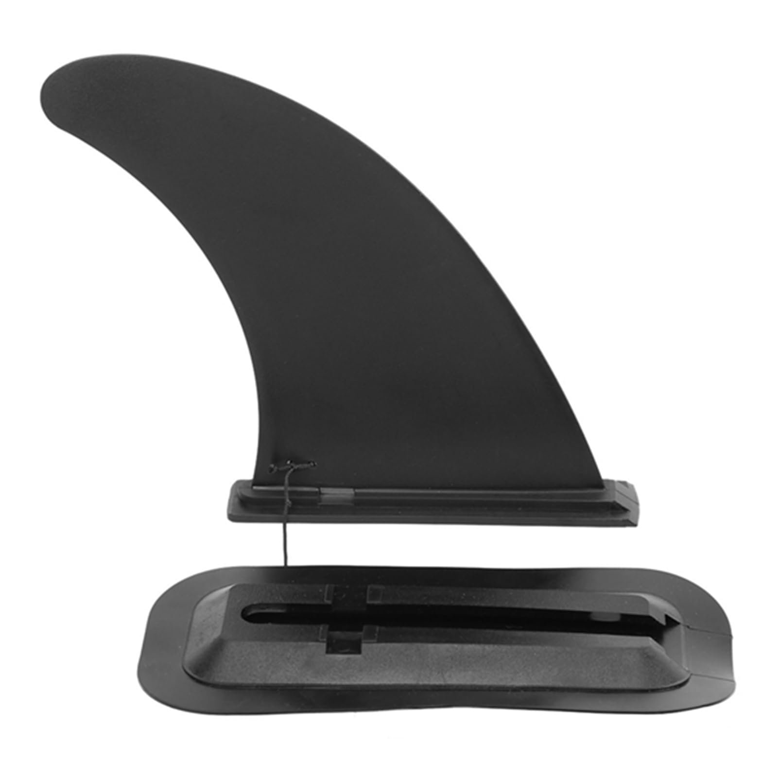 Pinna centrale in PVC per tavola Stand Up Paddle Tavola da surf Tavola lunga Pinna singola nera staccabile