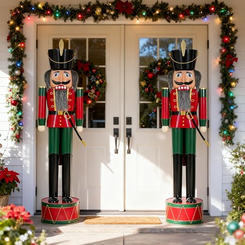THINK 30 Christmas Nutcracker Soldier Figurine Decorations Nutcracker Christmas Decor
