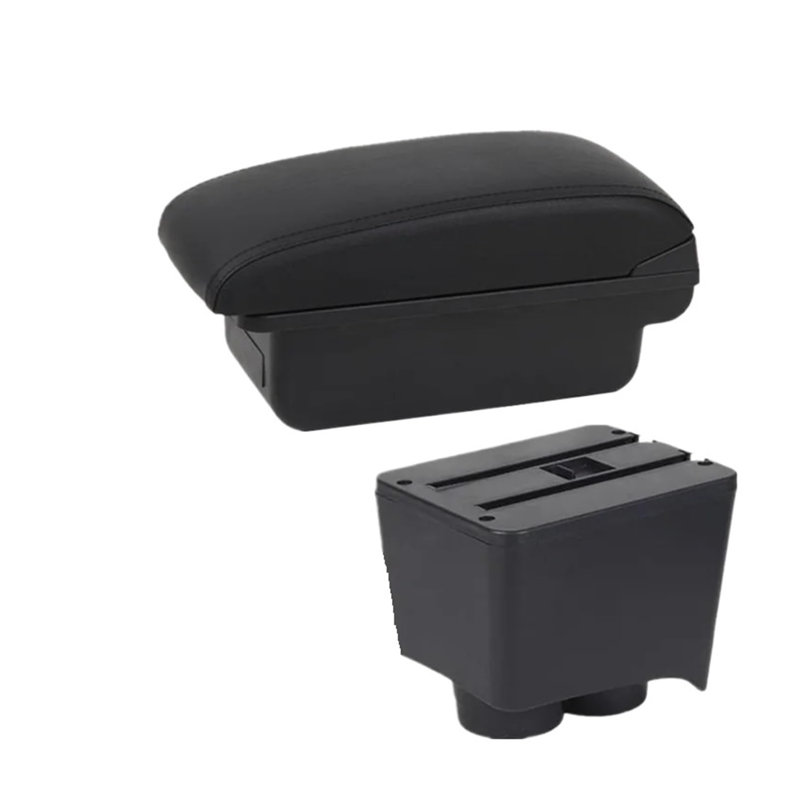 UDHQAJC For VW For Polo 9N 3 Mk4 2002-2009 Car Armrest Box Interior Retrofit Storage Accessories Car Centre Console Armrest Box