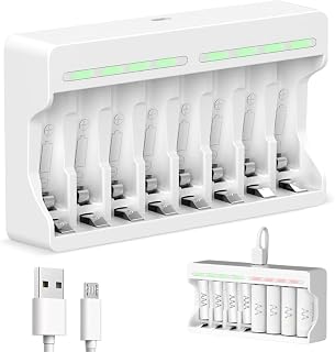 8 Slots Battery Charger for AA AAA