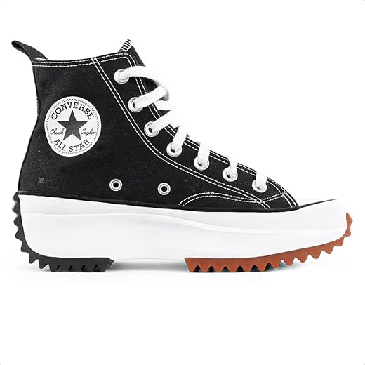 Tênis Converse Run Star Hike Plataforma Cano Médio Preto
