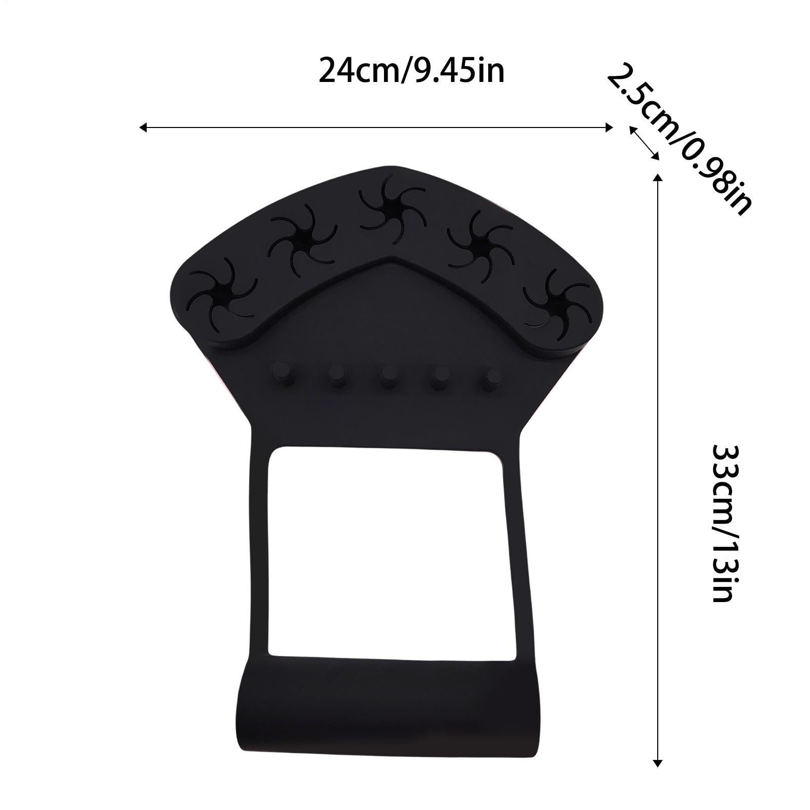 Tappetino Poggiamano In Silicone Cuscinetto antiscivolo da manicure | Poggiamano in silicone con supporto per le unghie per Donne, Trucco, Pratica, Pittura, Salone, Festa, Laboratorio