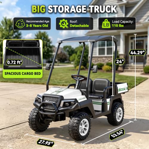 AceCruisers 24V Kids Golf Cart