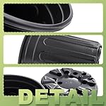 Anyumocz 60 Pcs 1 Gallon Flexible Plant Nursery Pots,Thickened Soft Plastic Seedling Pot with Holes,Flower Plant Container for Succulents,Cuttings,Transplanting,Home Garden(Black) - Image 3