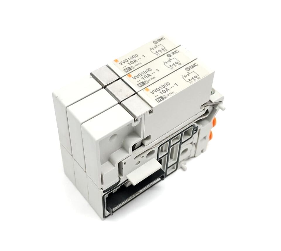 Fit for SMC VVQ1000-10A-1 Valve Manifold Blanking Plate w/Bock Base Assembly LOT OF 3