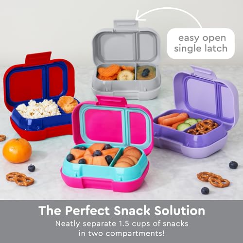 Image of Bentgo Kids Snack Leak-Proof 2 Compartment Bento-Style Container