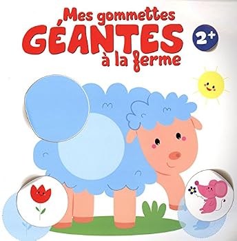Pocket Book 2+ mouton mes gommettes géantes à la ferme (French Edition) [French] Book