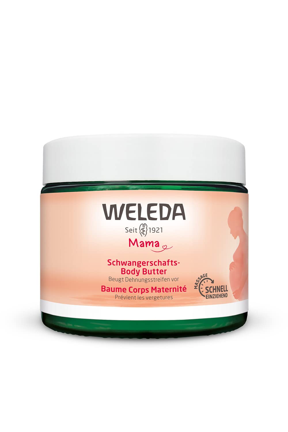 【公式】WELEDA(ヴェレダ) マザーズ ボディバター 150mL 保湿クリーム お腹周りのケア 妊娠期 産後の肌の引き締め やわらかなフローラルの香り 天然由来成分 オーガニック