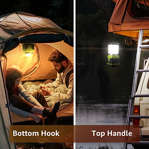 Lighting Ever 3300002-2 1000Lm Battery Powered Led Camping Lantern, Waterproof Tent Light, Portable Lantern Flashlight For Hurricane Emergency, 2 Packs #TOP3