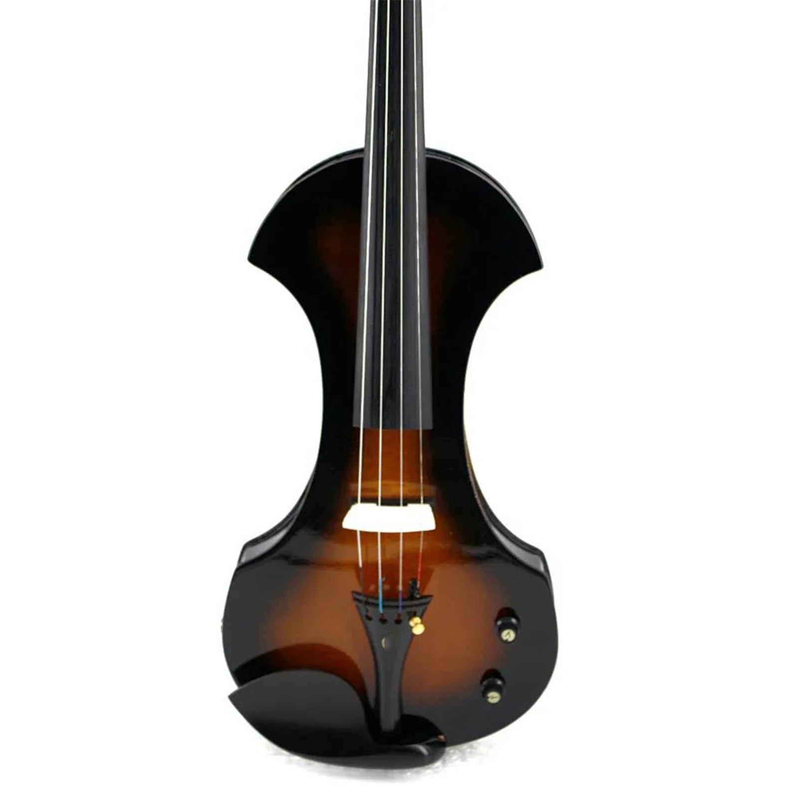 Violino Dimensioni 4/4 Con Corde Per Arco Per Studenti Principianti Elettrico In Legno Massello Con Arco Per Custodia(B)