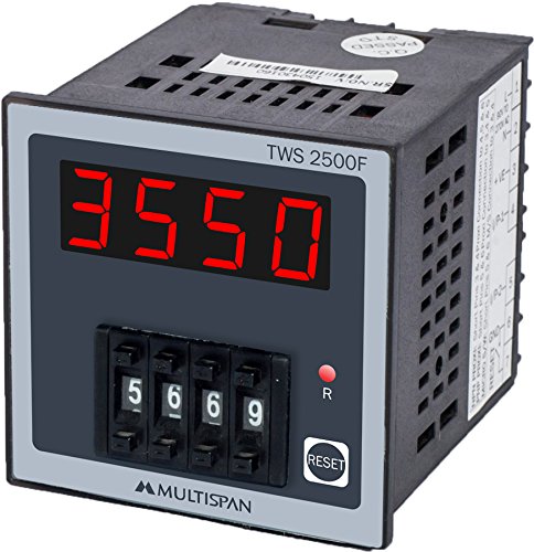 MULTISPAN DIGITAL PRESETTABLE COUNTER_TWS-2500F (B01CJKES24) Amazon Price History, Amazon Price Tracker