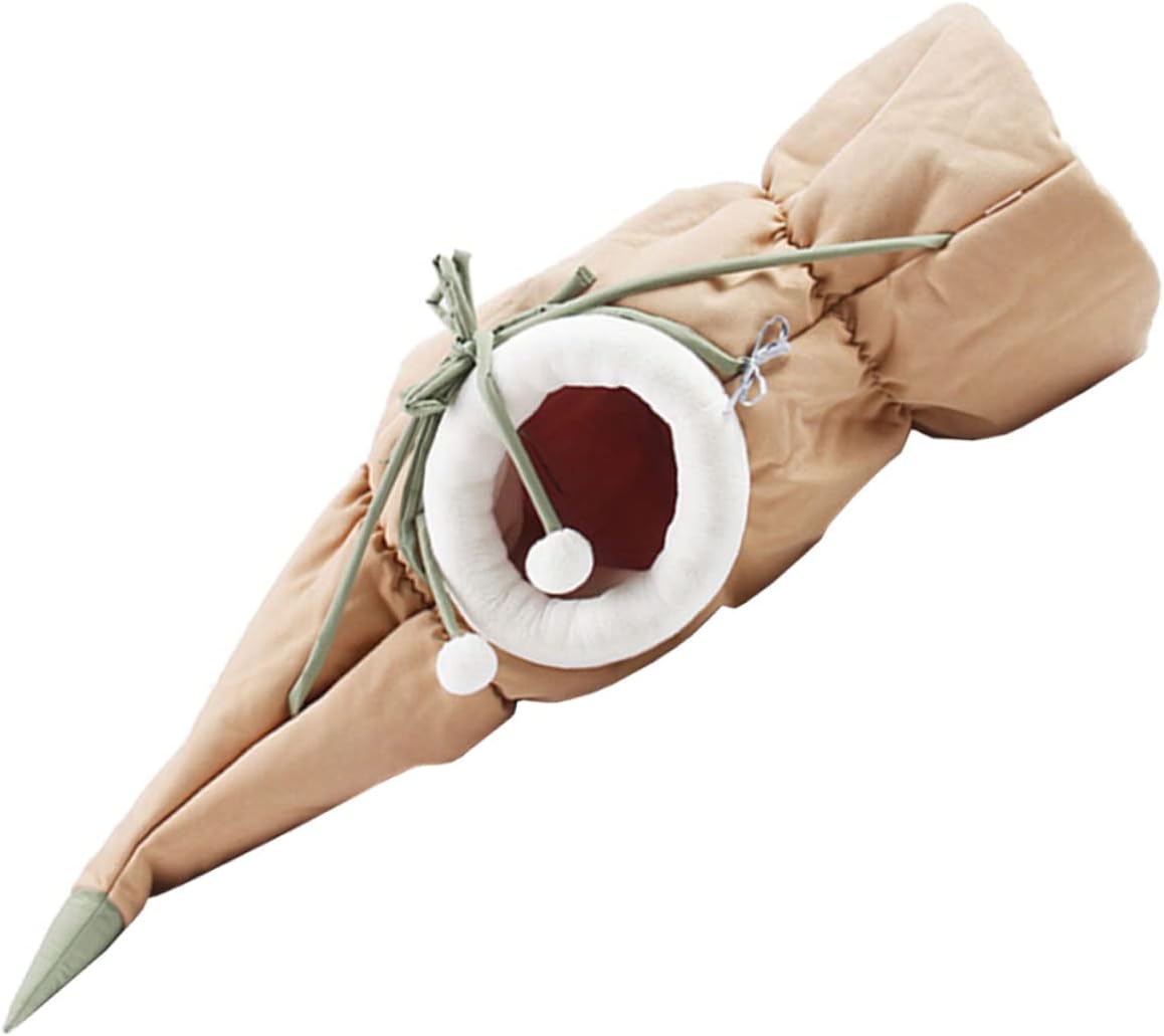 Cozy Cat Lounge Hammock Tunnel Bed Space-Saving Cat Nest Breathable Design for Comfortable Sleeping and Rest for Kittens and Pets