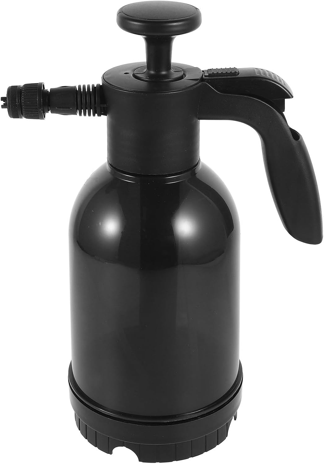 GANAZONO 2l Car Foam Sprayer Pump Black Plastic Hand Pump Bottle for Car Washing and Garden Use User-Friendly and Versatile Foam Spray Bottle
