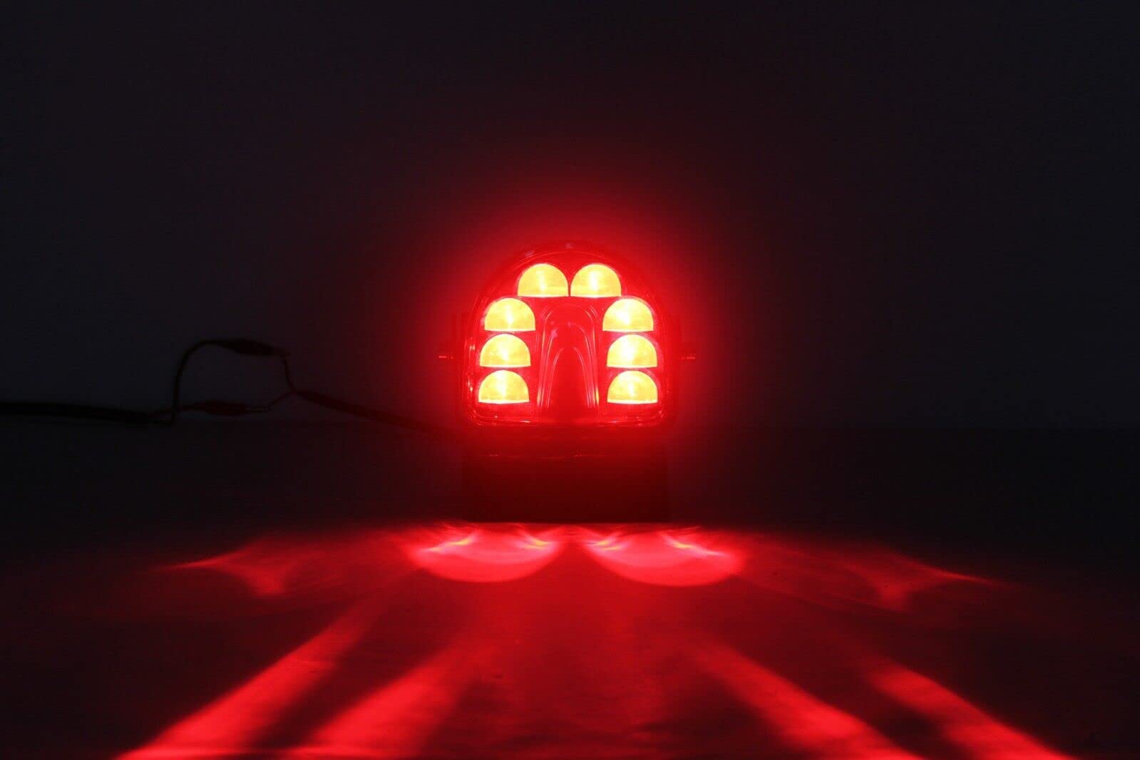 1 szt. czerwona linia LED łuk światło bezpieczeństwo lampa robocza wózek widłowy samochód ciężarówka ostrzeżenie 24 W