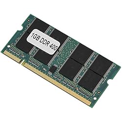 RAM DDR para computadora portátil, 200Pin Mini DDR1 1GB 400Mhz PC3200 Memoria RAM, Adecuado para PC3200 DDR1 400 Memoria portátil, Proporciona un Mejor Rendimiento y Menos consum