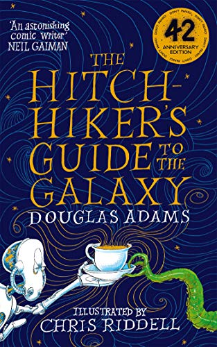 Book cover for The Hitchhiker's Guide to the Galaxy