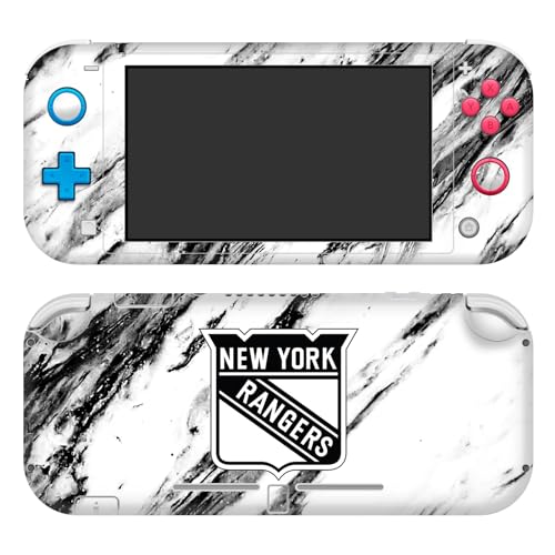 Skin New York Rangers Nintendo Switch Lite en vinyle Head Case Designs motif marbre