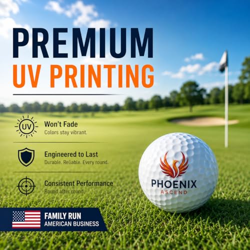Custom UV Printed Golf Balls