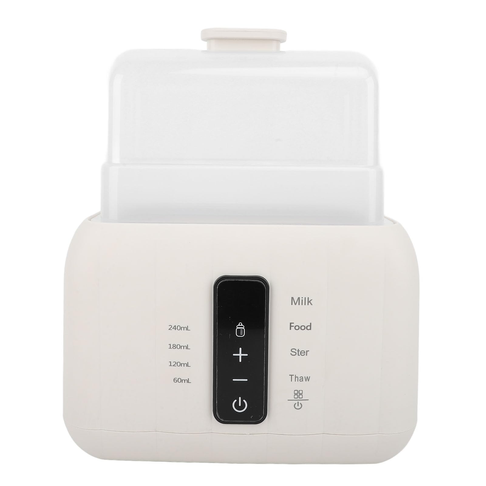 Ejoyous Calentador de Biberones para Bebés, 2 en 1 Esterilizador de Biberones y Calentador de Alimentos para Bebés con Pantalla LCD, Control de Temperatura 37-44℃ para Alimentos