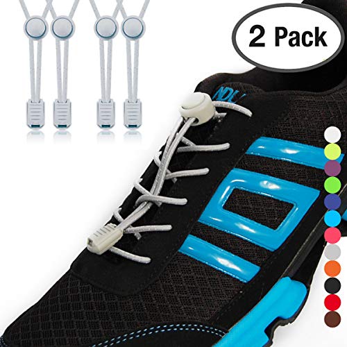 Stout Gears No Tie Shoelaces with Lock System | Elastic Shoe Laces