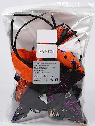 KATOOM 6 Pezzi Fascia per Cappello da Strega di