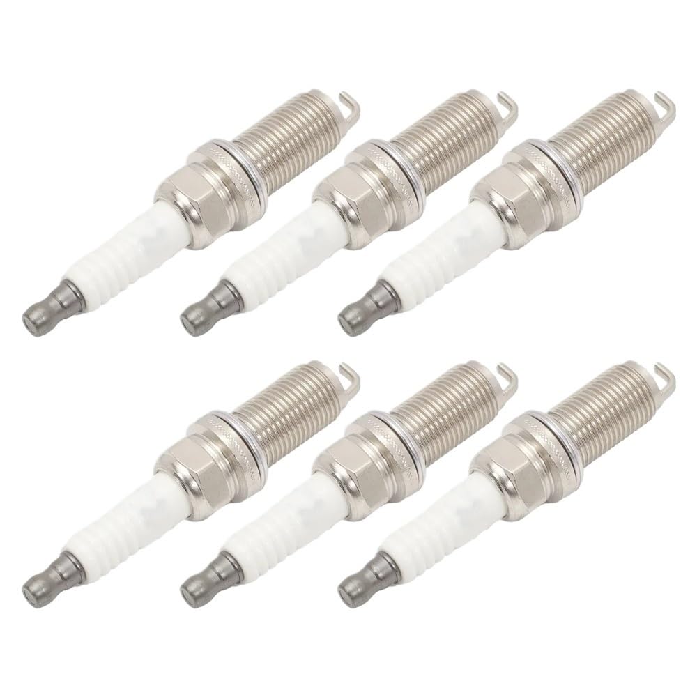 Bujías de Platino e iridio para Motores de automóviles (Juego de 6) para Accord, Grand Cherokee, Caravan, Sorento y Santa Fe.