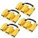 JeCar 4 x Heavy Duty Roll Bar Grab Handles Compatible with Jeep Wrangler 1955-2023 JK JL CJ YJ TJ Unlimited (Yellow)