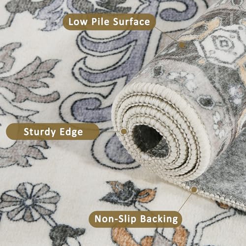 Tapete decorativo rectangular 8 x 10 pies Taupe miniatura 6
