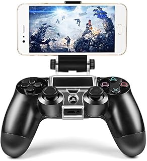 PS4 Wireless Controller Phone Clip Holder Clamp Mount Stand for PlayStation