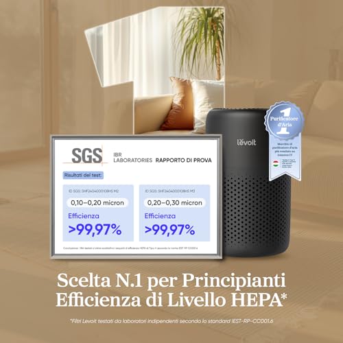 Levoit Core Mini oczyszczacz powietrza czarny