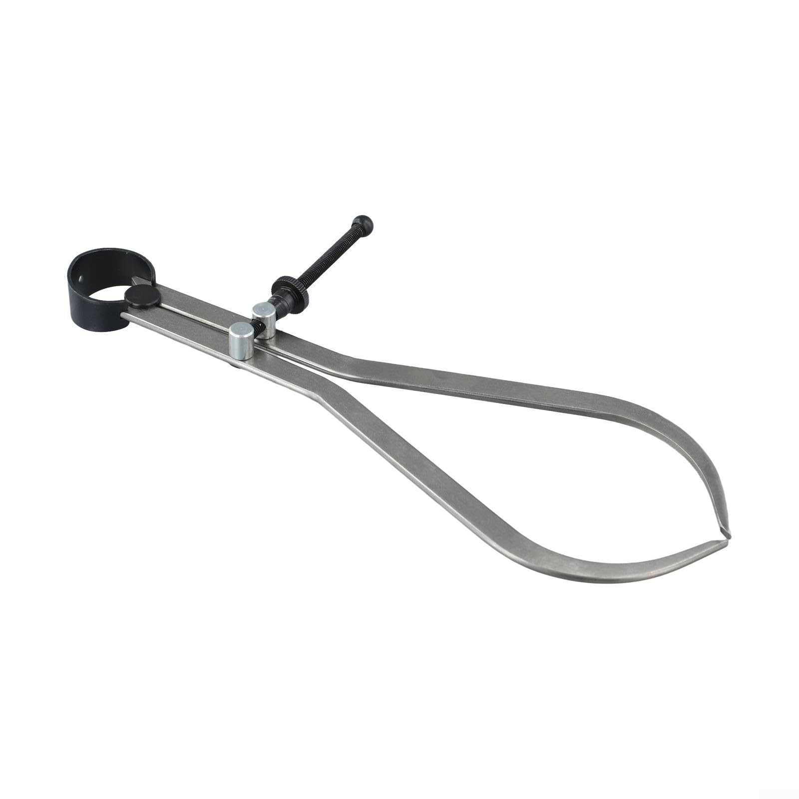 Tragbarer externer Messschieber für Drechseln, Karbonstahl, Messwerkzeug, präzises Messgerät, geeignet für Holzdrehmaschinen und Drehanwendungen (200 mm)