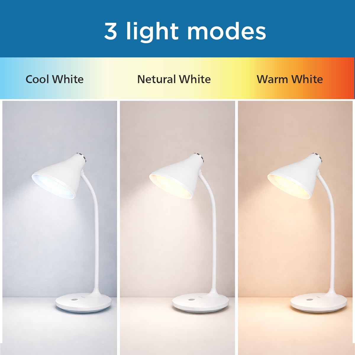 Philips Sky Touch Lamp - Rechargeable LED Desk Light -5 Philips Sky Touch Lamp - Rechargeable LED Desk Light -5