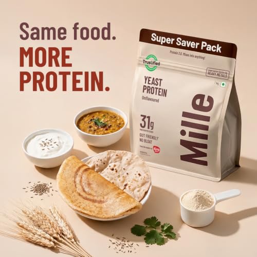 Mille Yeast Protein 31g Unflavoured 1kg - Image 6