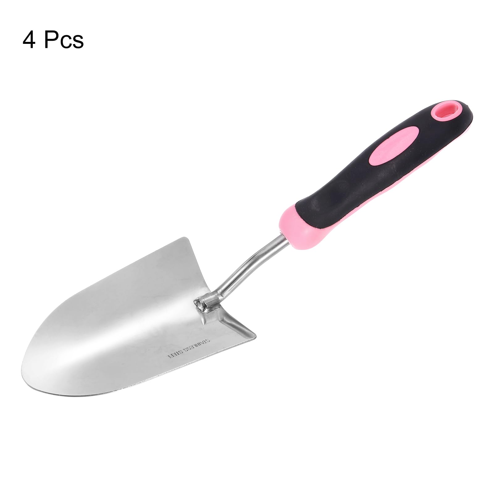 QUARKZMAN Pezze Pala Da Giardinaggio X Trapiantatore In Acciaio Inossidabile Con Manico Attrezzi Da Giardino Per Giardinaggio Diserbo Piantagione Rosa.