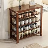 Rangement ouvert spacieux : conçu avec un compartiment de rangement ouvert, ce banc à chaussures avec rangement offre suffisamment d'espace pour ranger des chaussures hautes et d'autres chaussures, gardant votre espace propre et rangé.