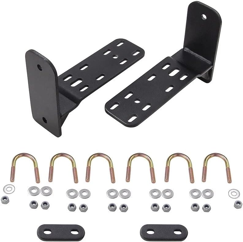 Rhino Rack Batwing Tubular Rack Awning Bracket Kit, Fits Round or Square Tubes up to 1.1 Inch (28 mm) Diameter, Mount Your Full Size or Compact Batwing Awning to Your Car, Truck, SUV, or Van (33103)
