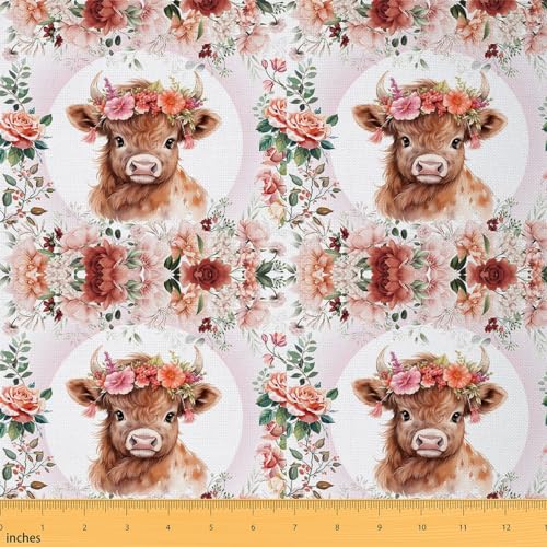 Tissu floral imperméable pour rénovation de chaise de ferme