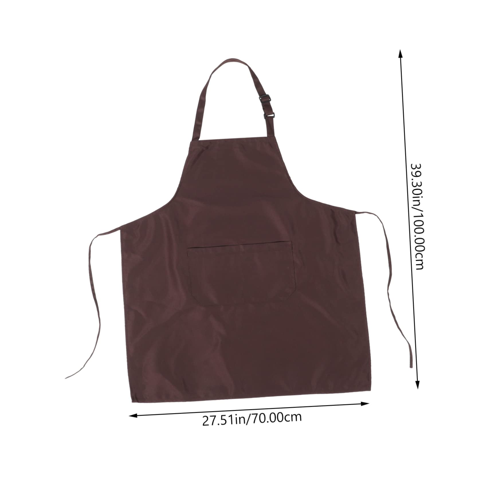 BEBEMOKO Chef's Apron for Men Oil-splashing Proof Cooking Working Apron Pockets Cotton Blended Unisex Fit Versatile for Kitchen Cafe Bbq