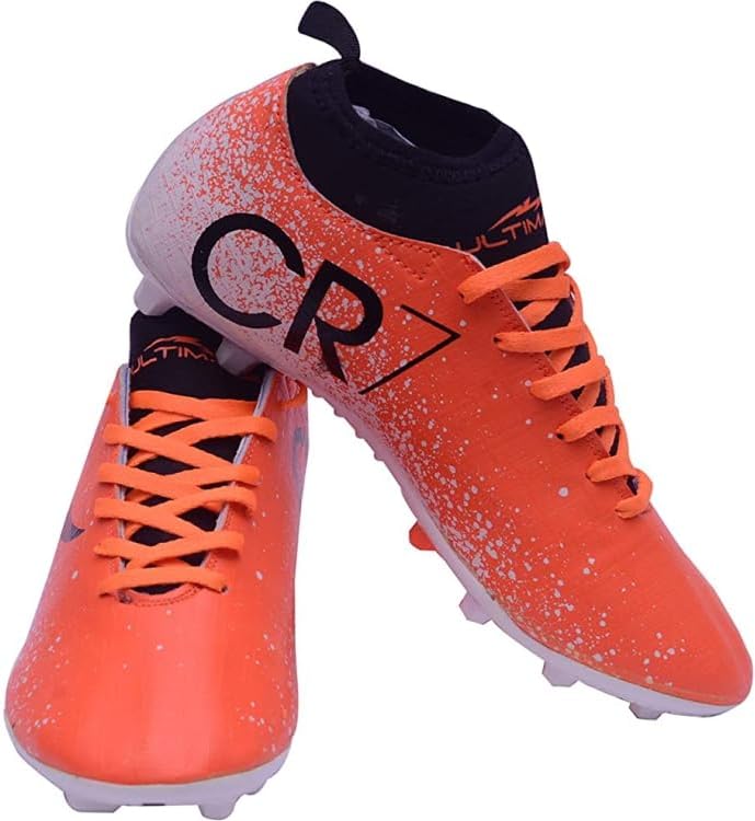 GRAFTEXCR7-JJ Ronaldo Ankle PU Soccer/Football Shoes for Men by Flying High India