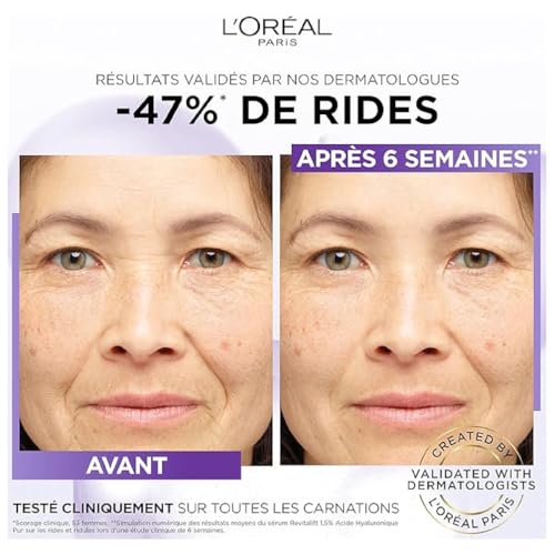 'oréal Paris Sérum Revitalift Filler Anti Rides Acide Hyaluronique 30ml + Sérum 12% Vitamine C Pure 30ml - vue 8