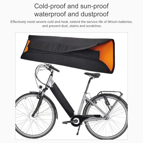 E Bikes Cover, Battery Case, 21.26x14.96in Waterproof Shield, Dustproof Layer, Storage Bag for Electric Bikes, Bicycles Protection, Cycling Gear, Outdoor Riding, Battery Safety, Pack Accessories – Image 5