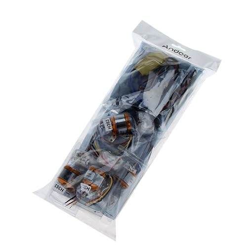 Miniatura 7 de Goolsky 4 piezas A2212 1000 KV motor superior + 4 piezas HP 30A ESC + 4 pares 1045 Prop (B) Quad-Rotor