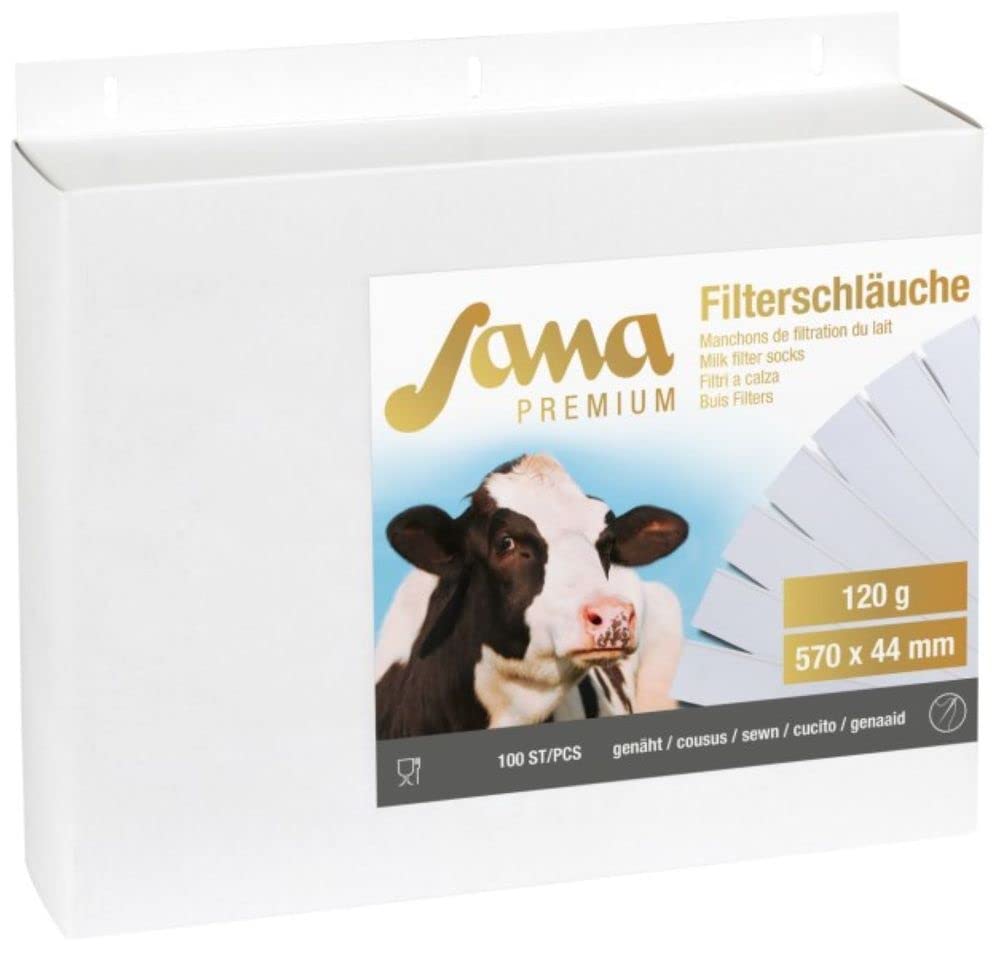 Filtres à lait 570 mm Kerbl Sana pour simplifier la routine matinale à la ferme