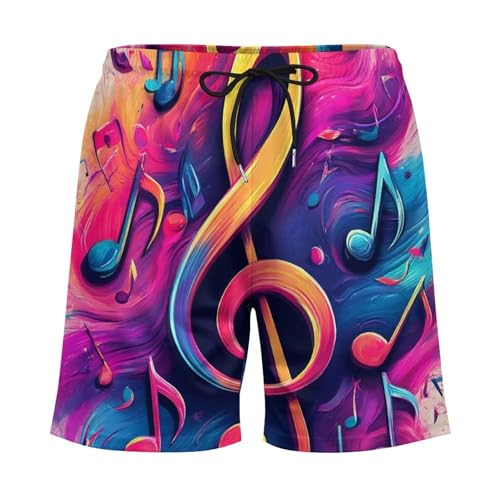 Classic Fit Swim Trunks Big & Tall Half Pants for Boys Mens, Fast Dry Beachwear4