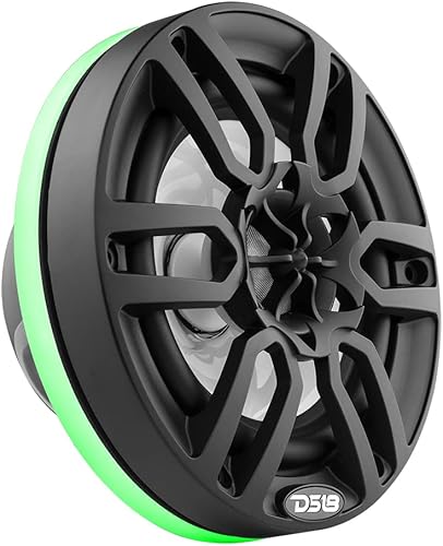 Miniatura 5 de DS18 NXL-LRING6 Anillo de montaje LED RGB para altavoces de 6.5 pulgadas resistente al agua - Funciona con módulo RGB (LED-BTC) o cable a un color