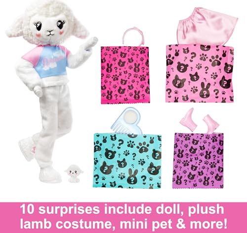 Poupée Cutie Reveal 2 En 1 Agneau Avec Accessoires Mattel La Poupée - vue 8