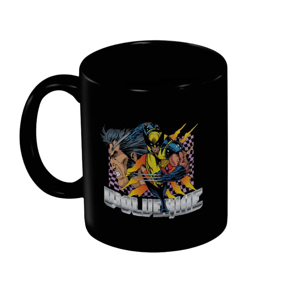 X-Men Wolverine Mug (12cm x 10.5cm x 8.7cm) (Black)